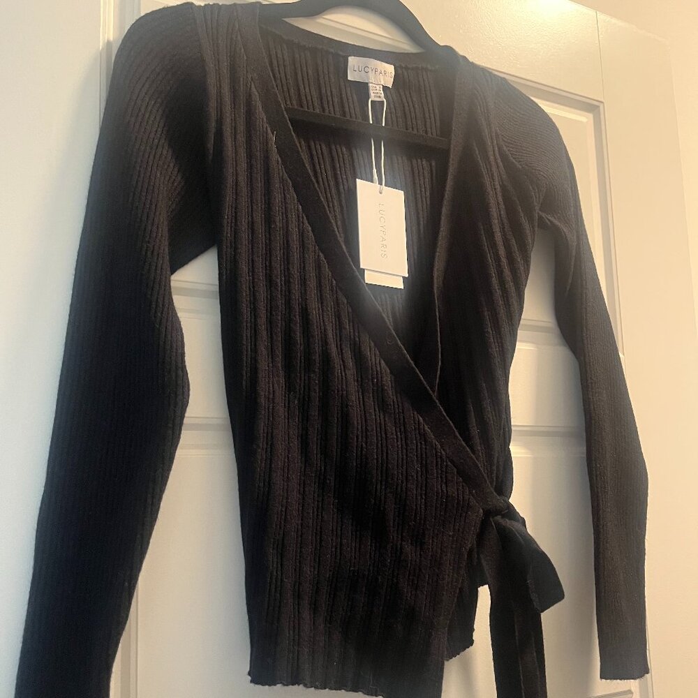 Lucy Paris Wrap Top/Sweater
